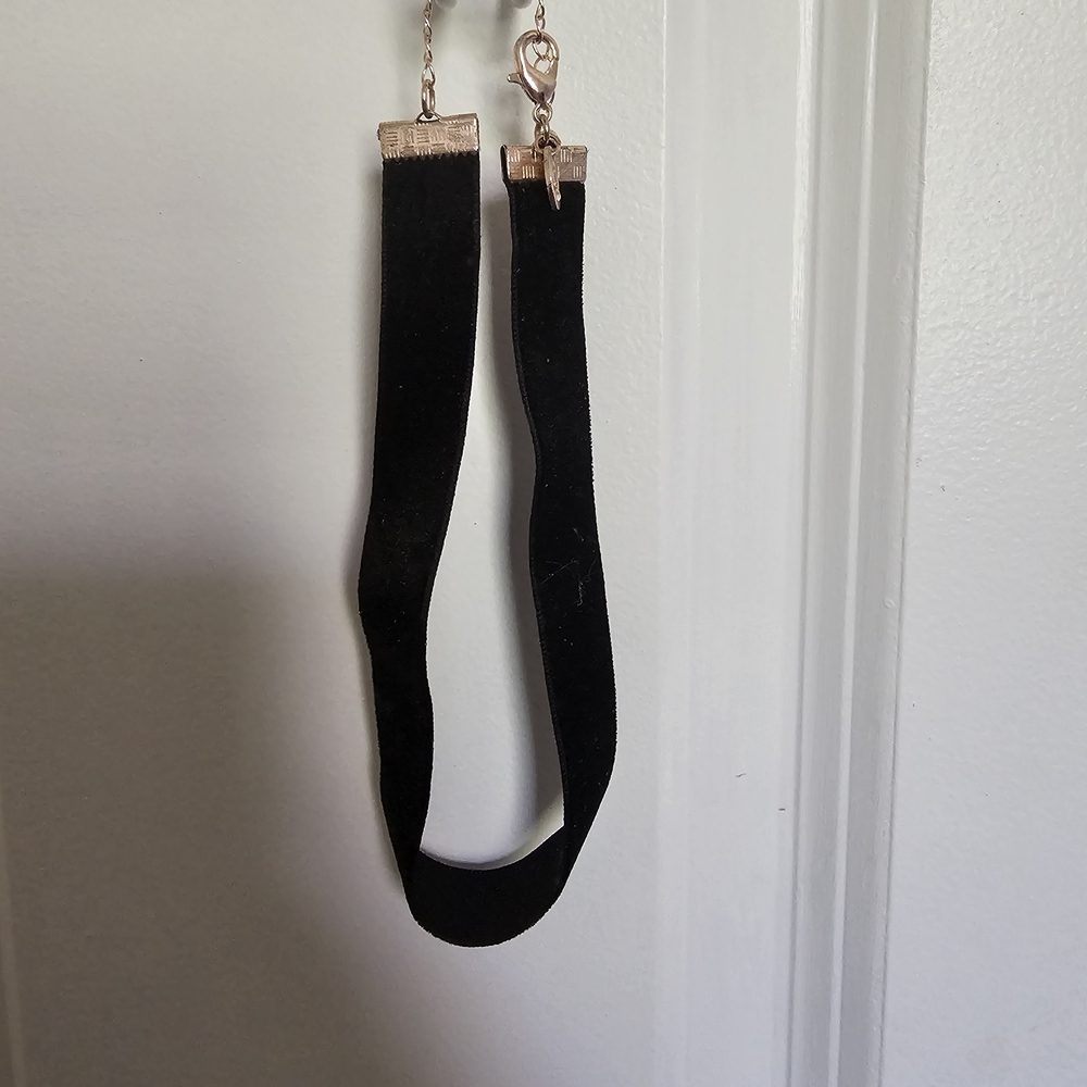 Chic Black Velvet Choker Necklace